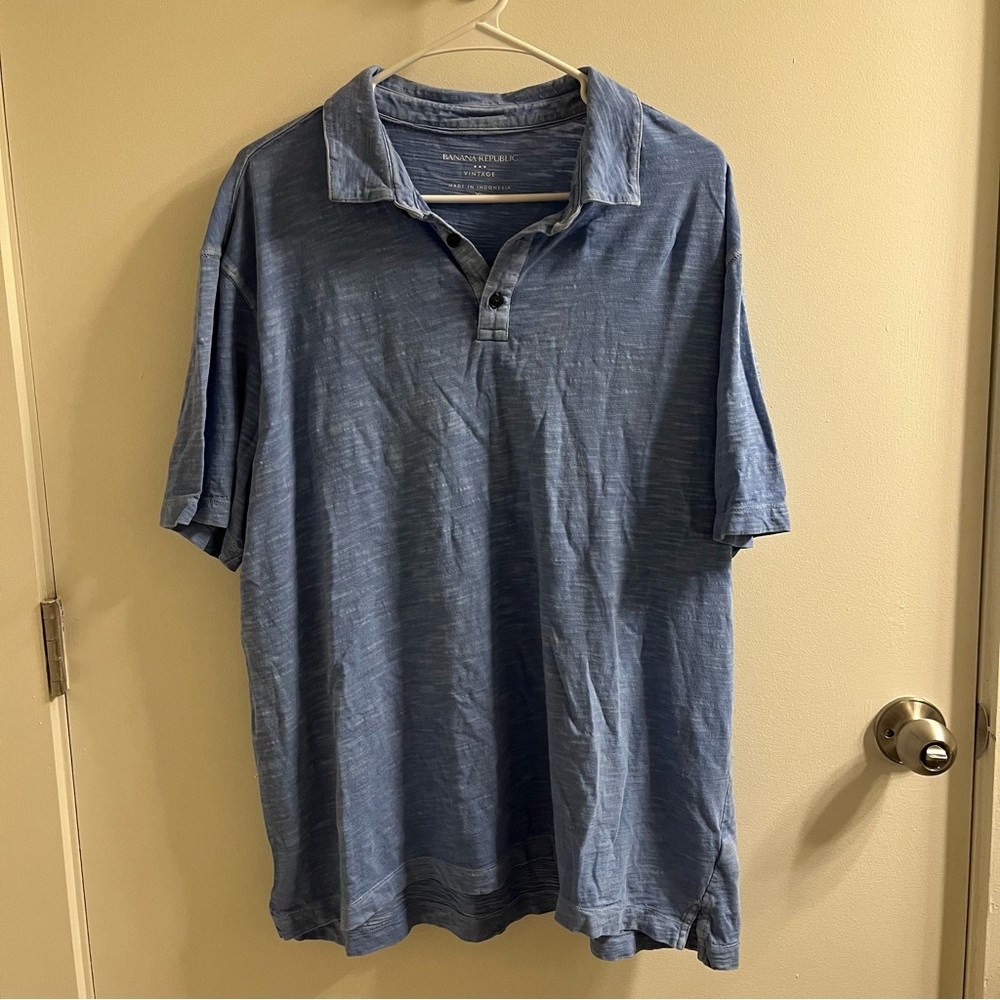Banana Republic Vintage Blue Tee